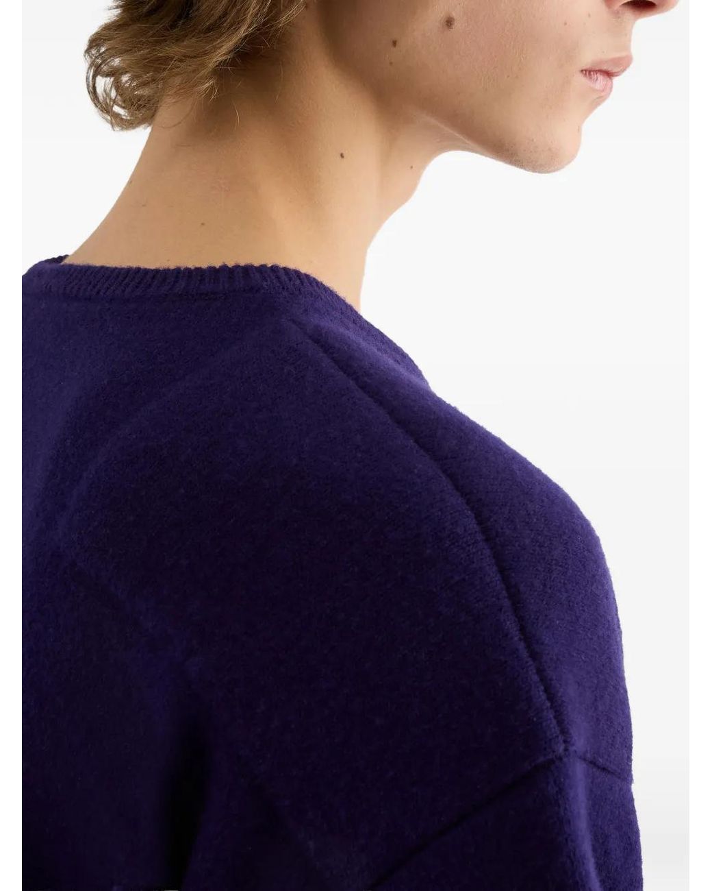 Pull À Col V Jil Sander pour homme en coloris Blue