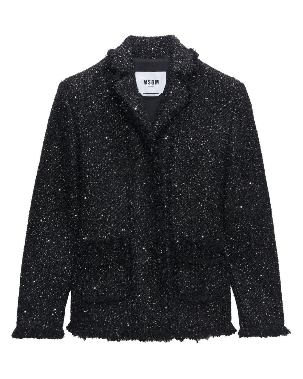 MSGM Black Jacket