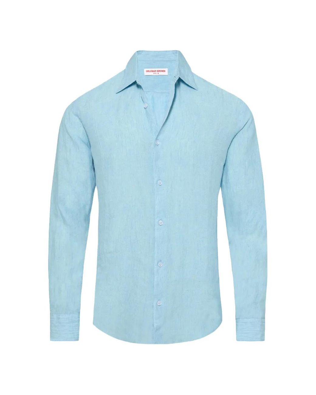 Orlebar Brown Blue Giles Shirt for men