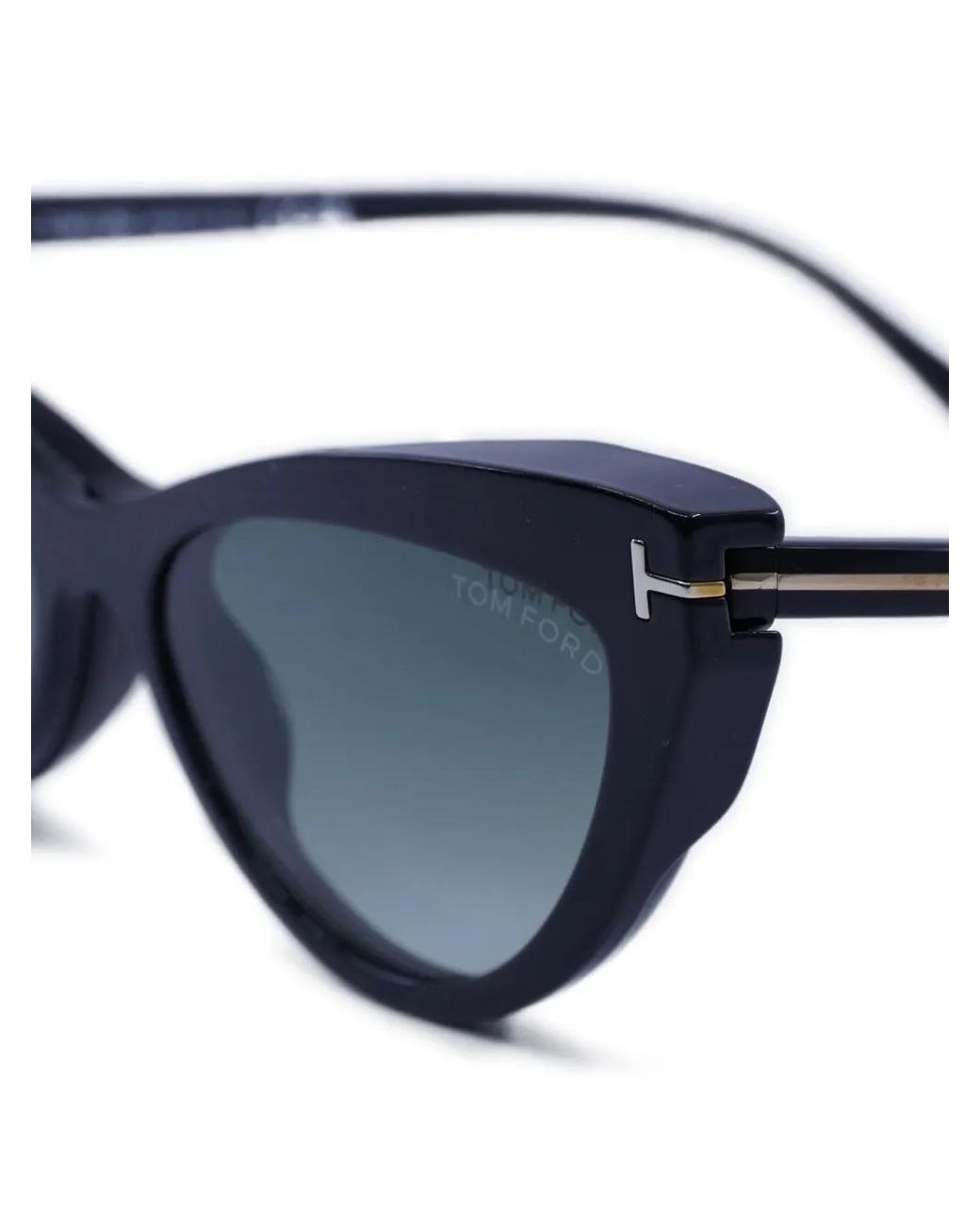 Tom Ford Blue Cat-Eye Frame Glasses