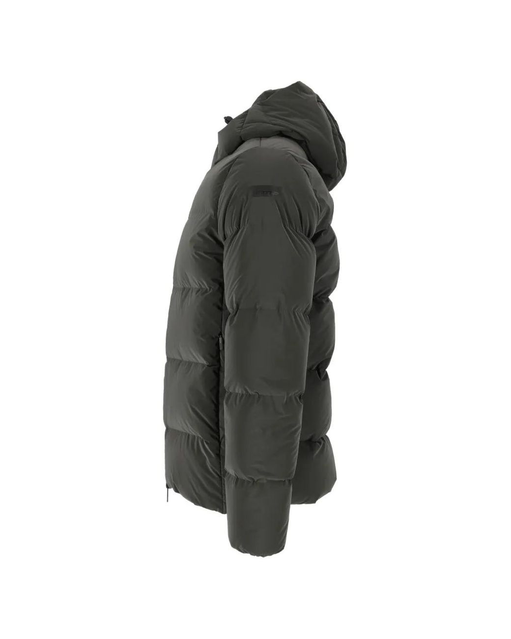 Rrd Gray Supeuck! Hooded Puffer Jacket for men
