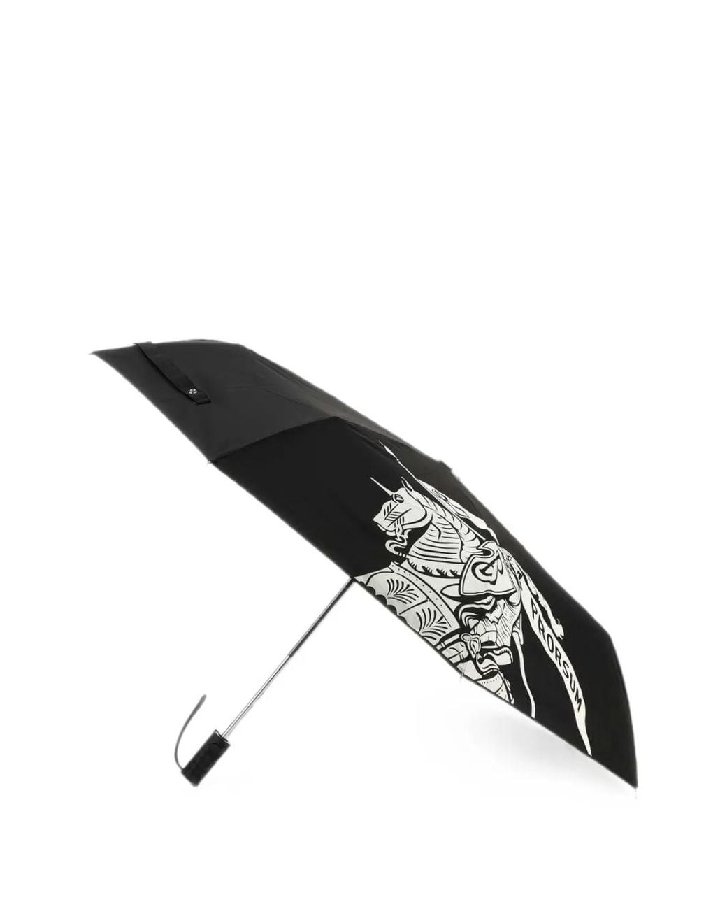 Burberry Black Knight Folding Umbrella