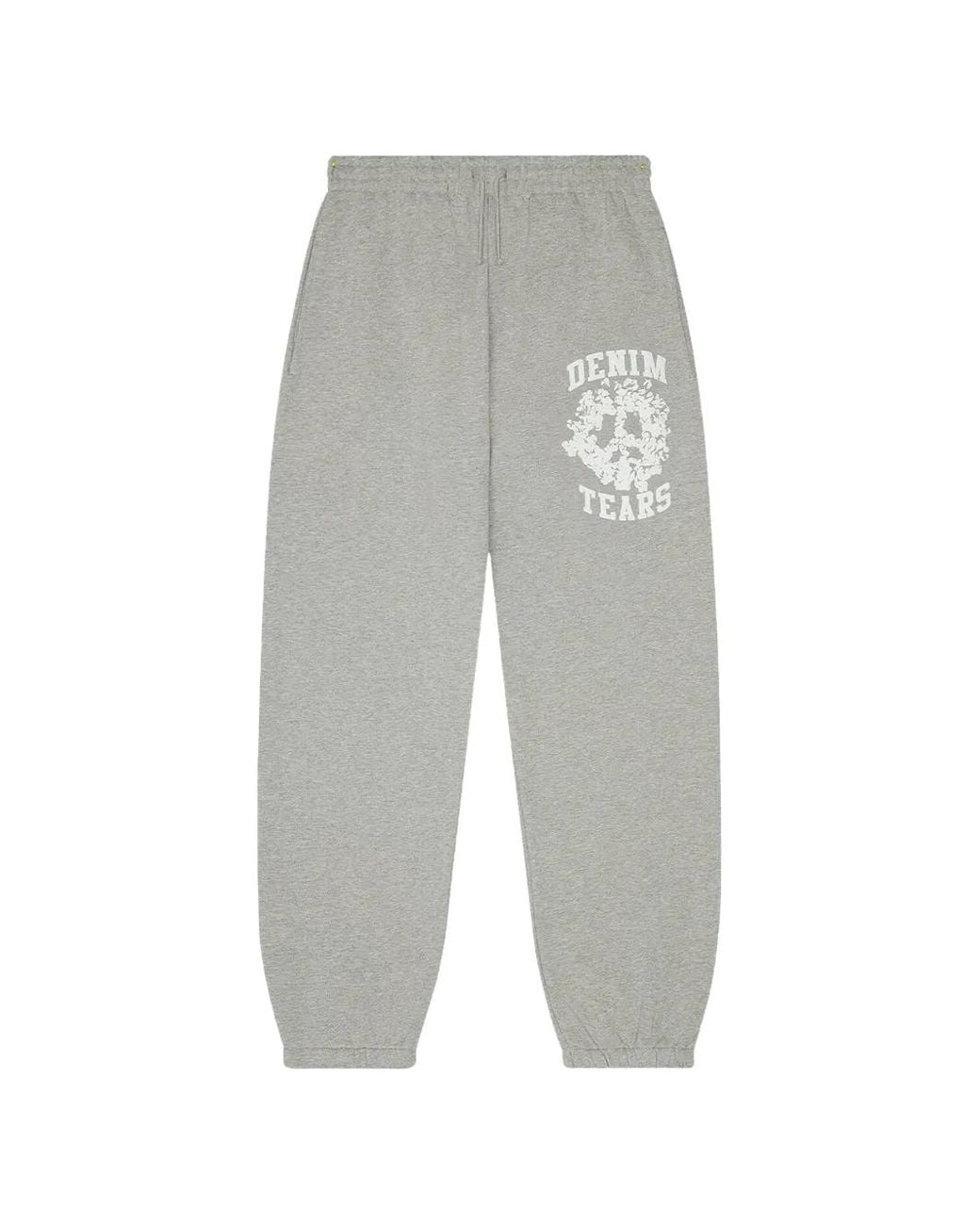 DENIM TEARS Gray Pantalon De Jogging University À Logo Imprimé for men