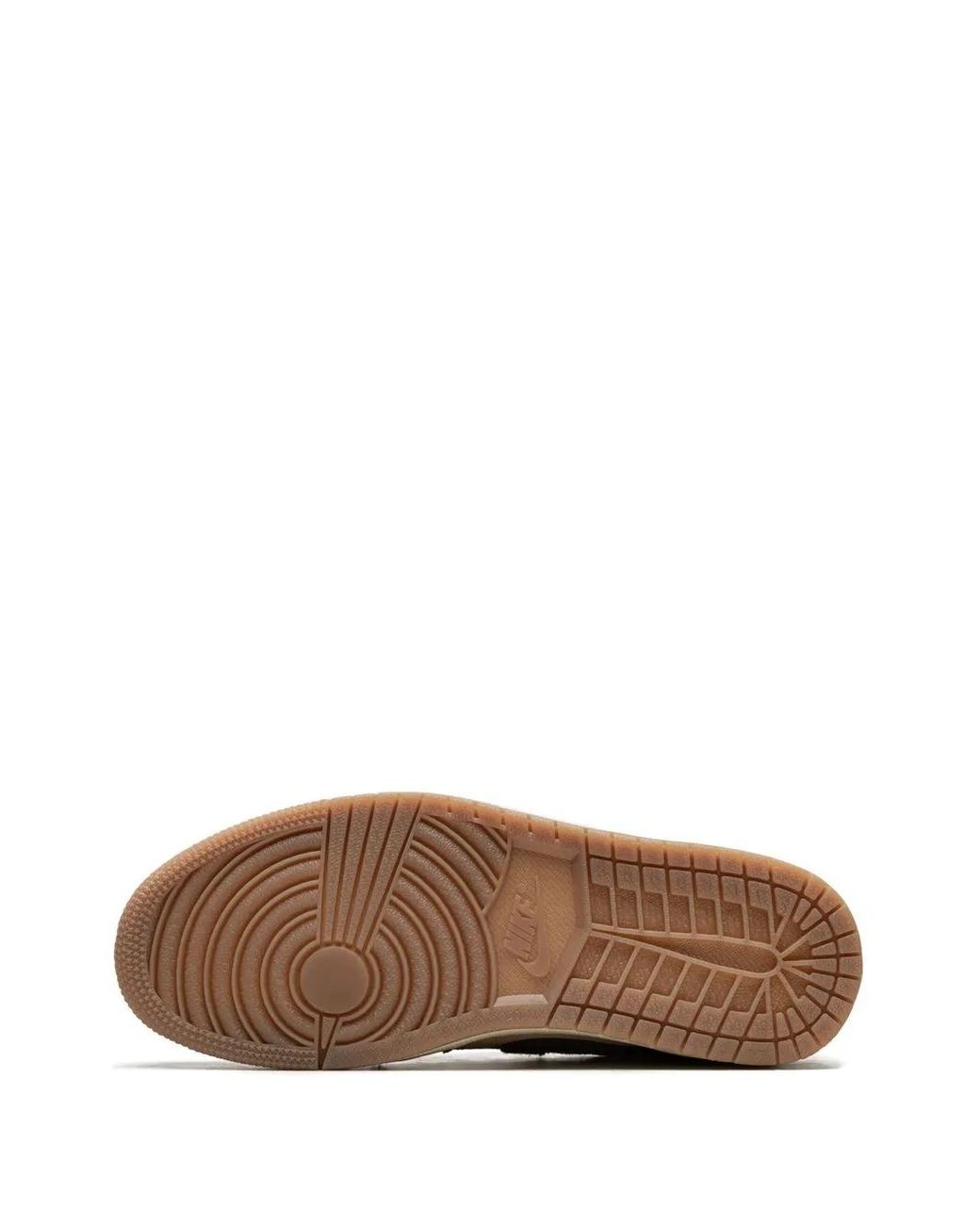 Nike Brown X Zion Williamson Air 1 Low Og Sneakers