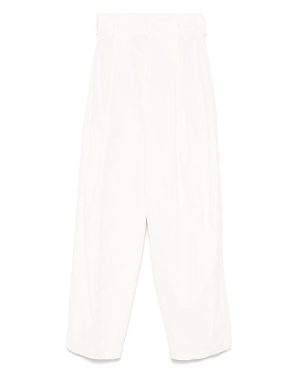 Uma Wang White Paw Trousers