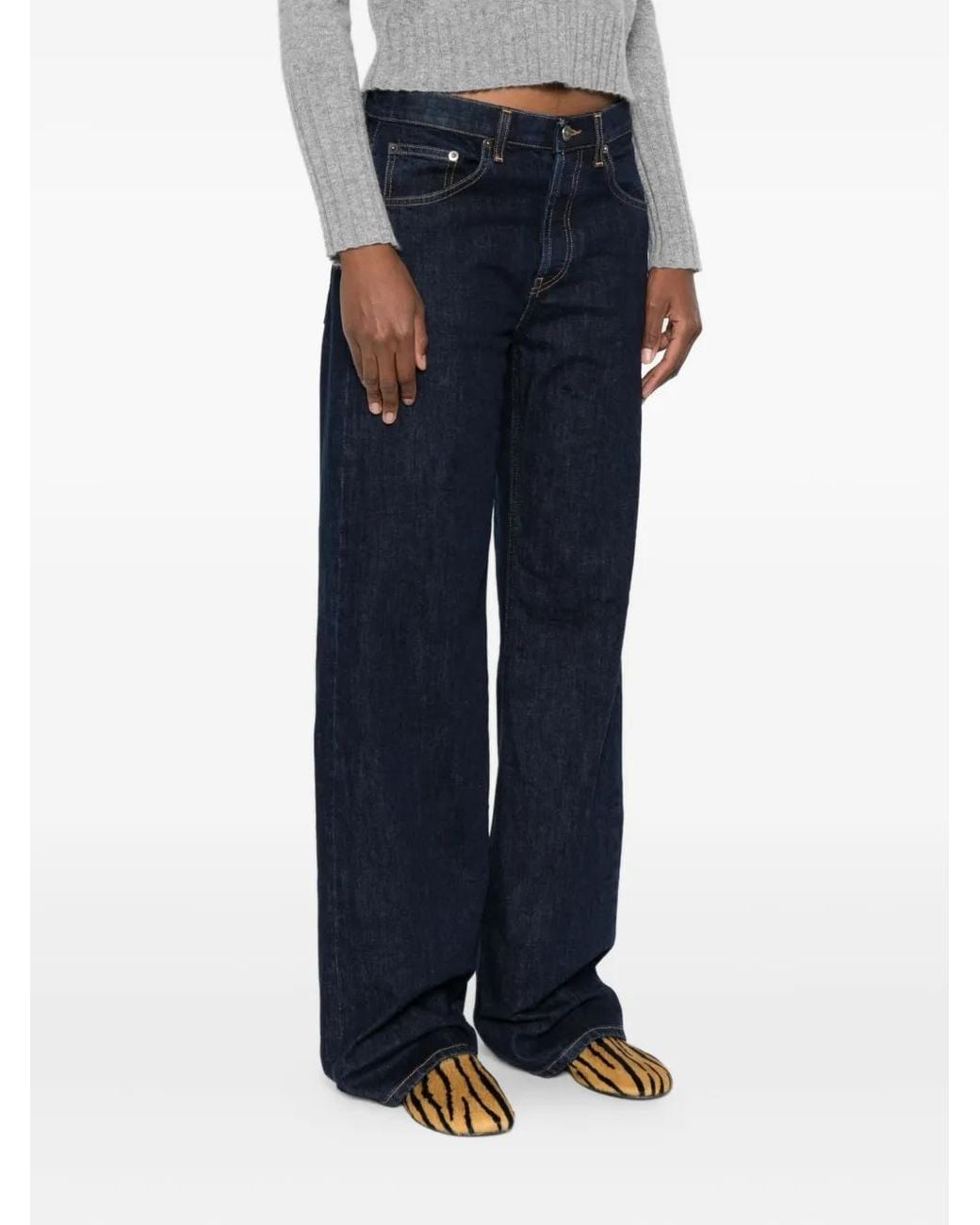 Dondup Blue Five-Pocket Jeans