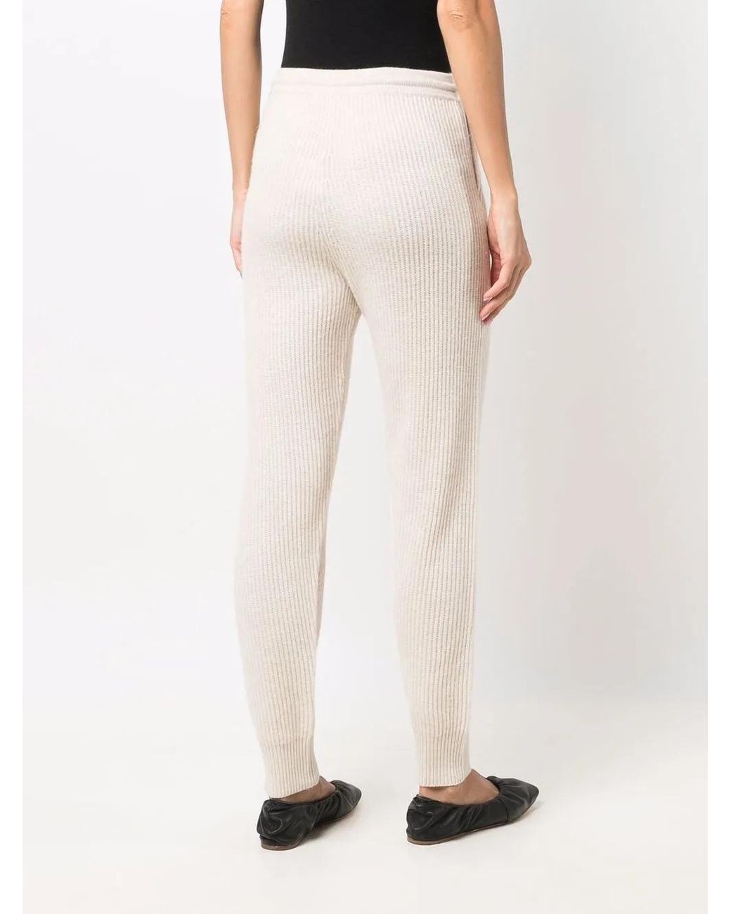 Jonathan Simkhai White Gerippte Jogginghose