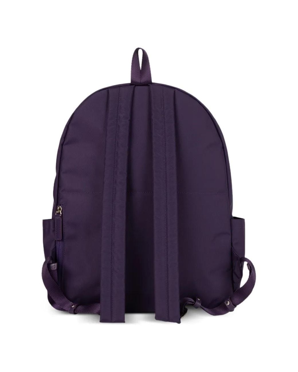 Agnes B. Purple Zipped Front Pocket Backpack