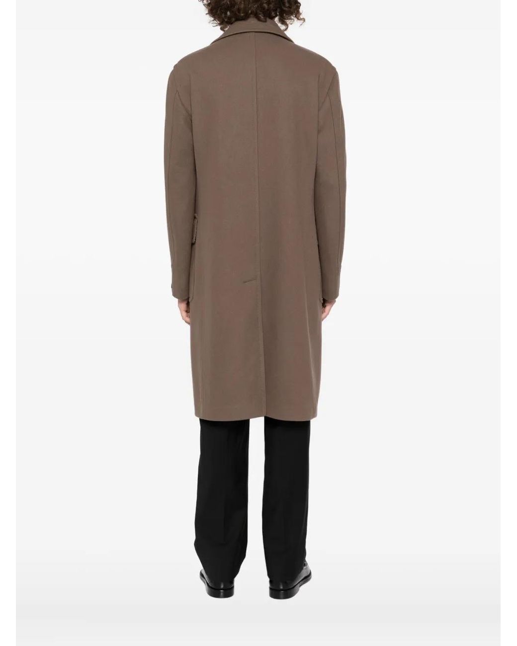 Tagliatore Brown Modello Coat for men
