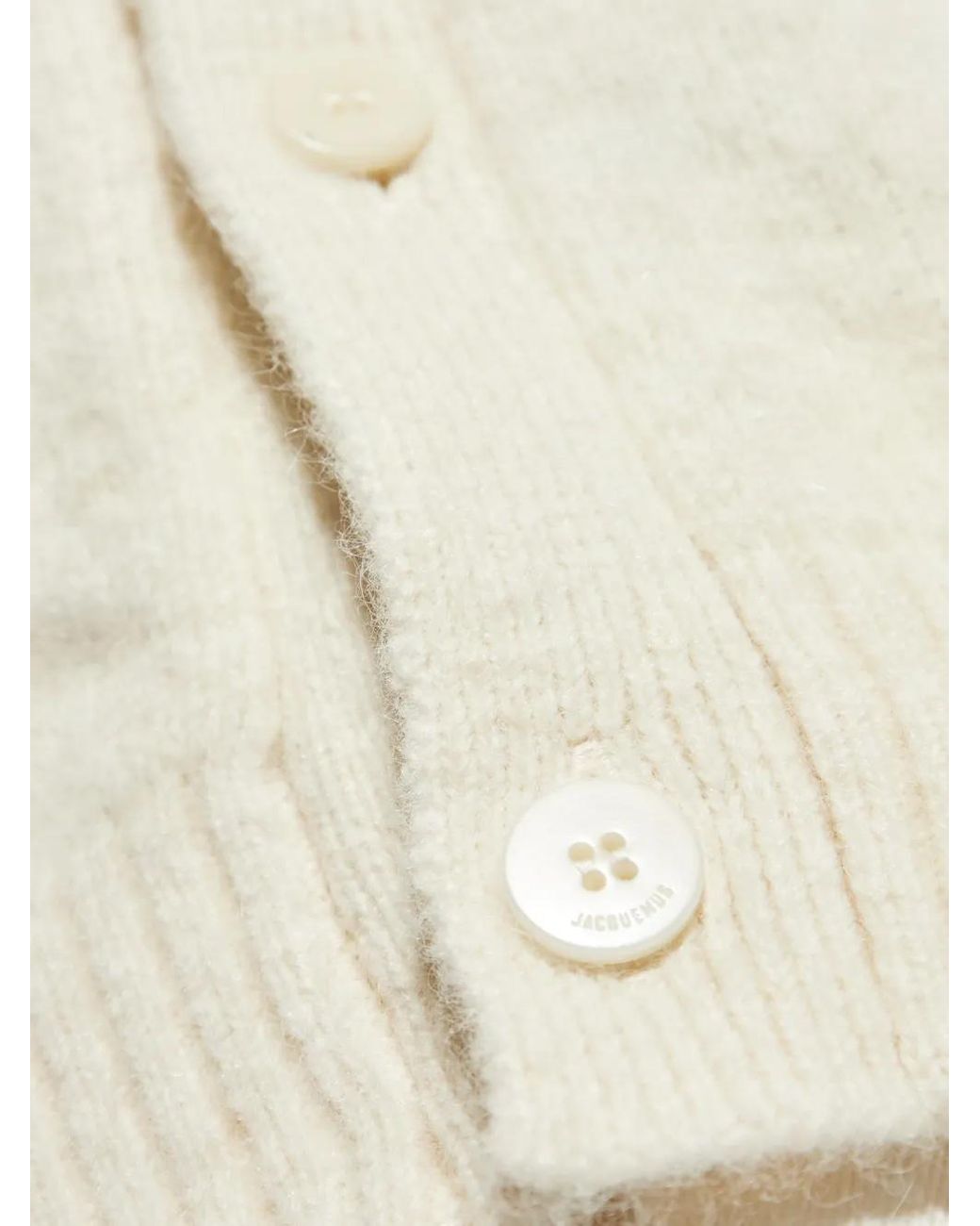 Cardigan Jacquemus de hombre de color White