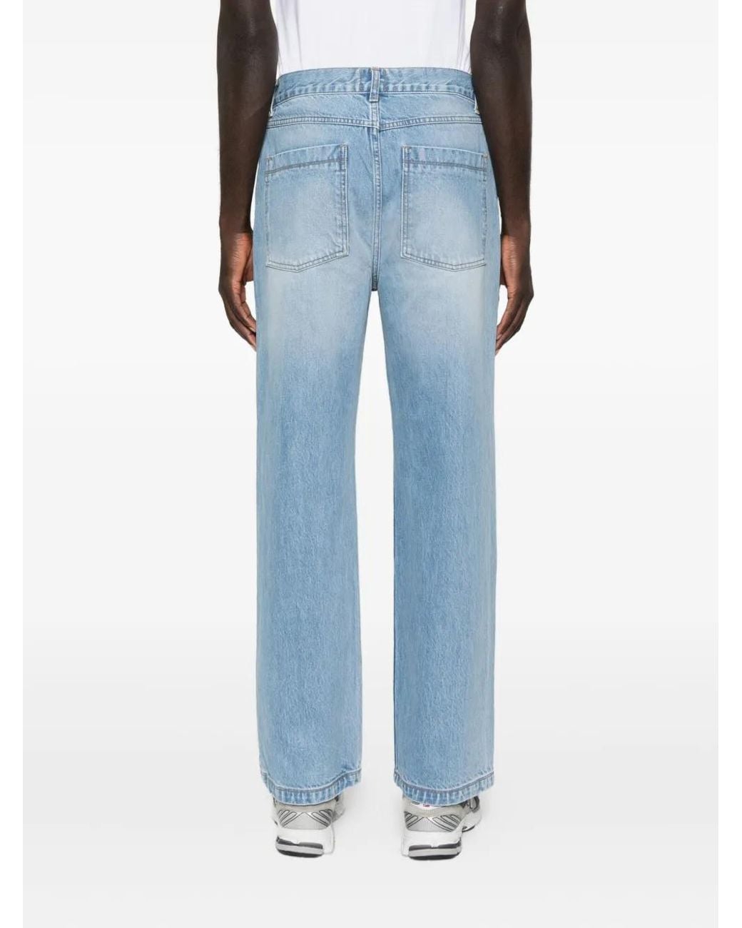 Arte' Blue Five-Pockets Jeans for men