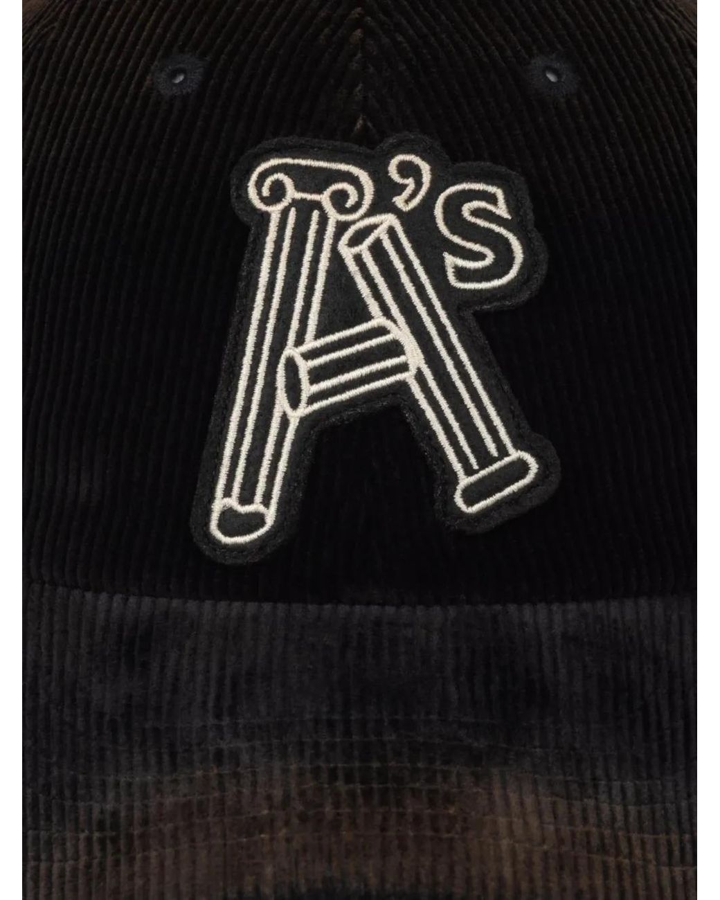 Aries Black Column A Baseballkappe Aus Cord
