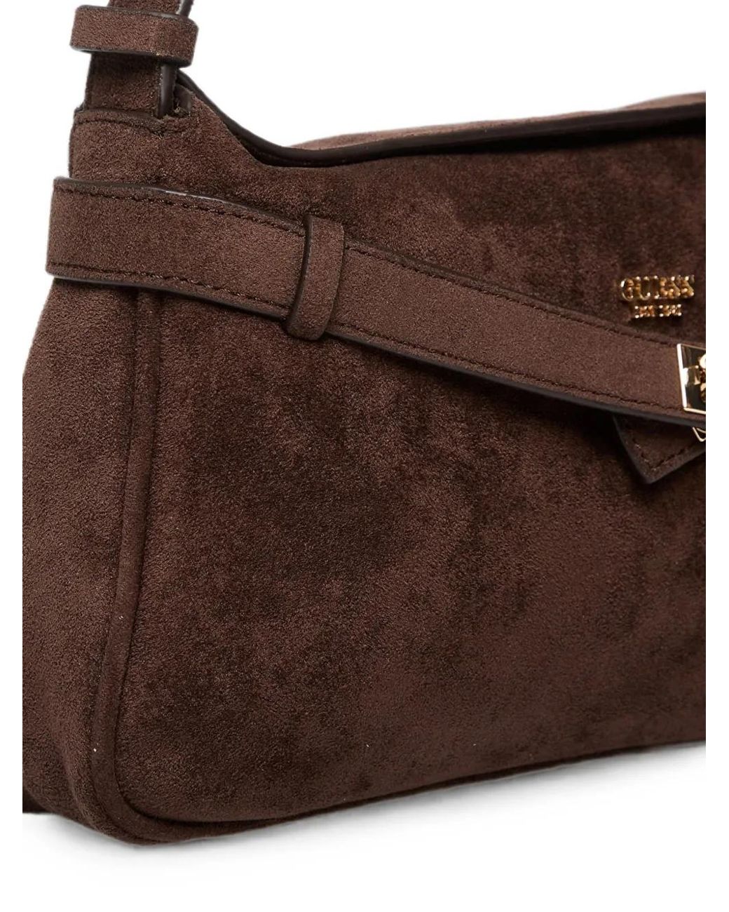Guess Brown Ella Shoulder Bag
