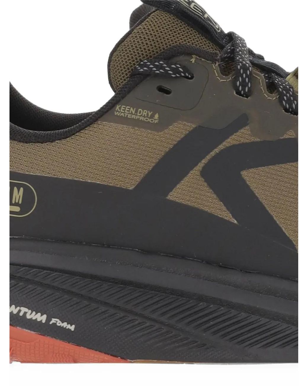 Keen Black Roam Low-Top Panelled Sneakers for men