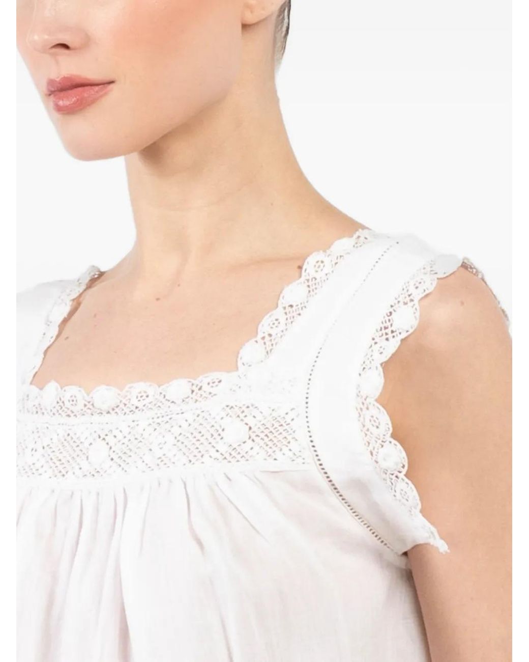 Doen White Aphra Blouse