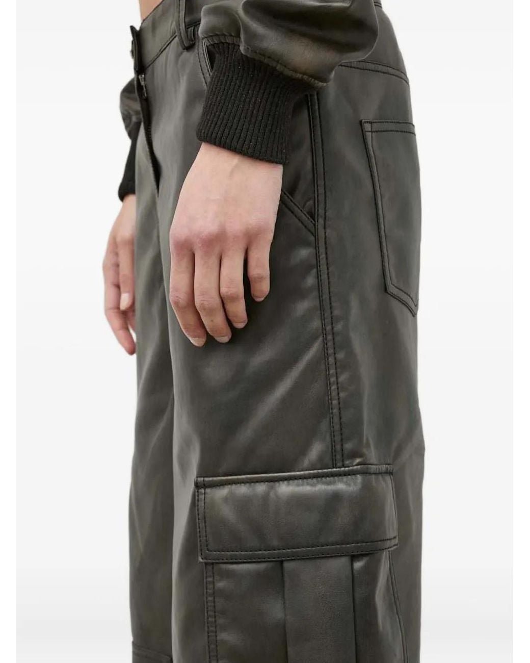 Day Birger et Mikkelsen Black Cargo Pocket Trousers