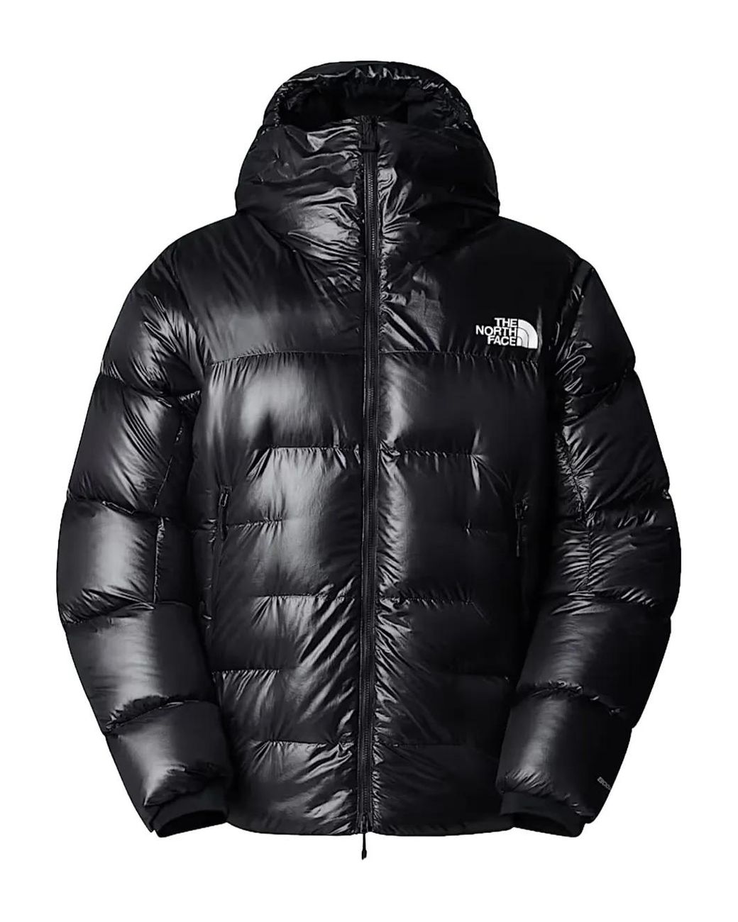 The North Face Black Summit Series Hooded-Padded Jacket for men