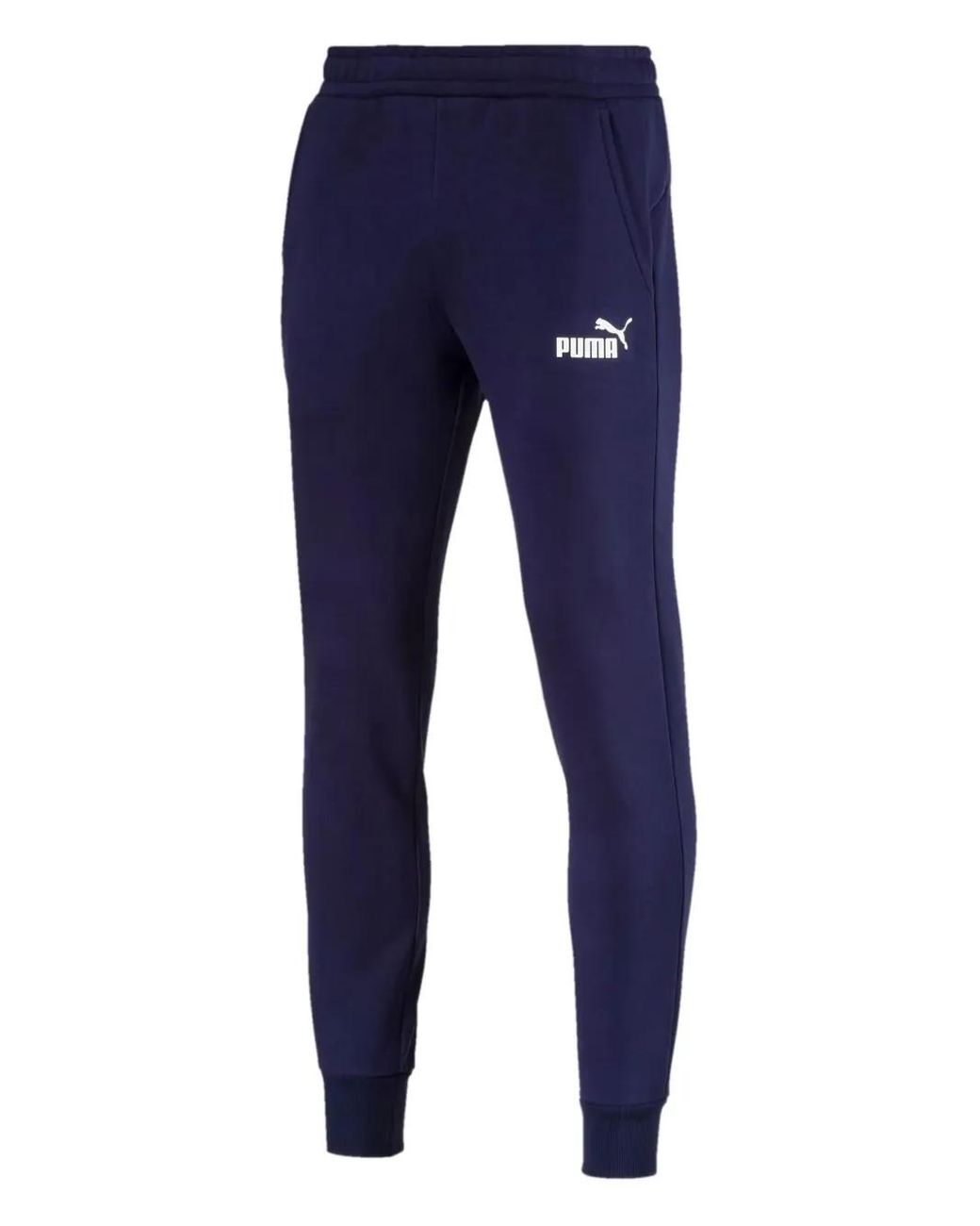 PUMA Blue Logo-Detail Track Pants for men