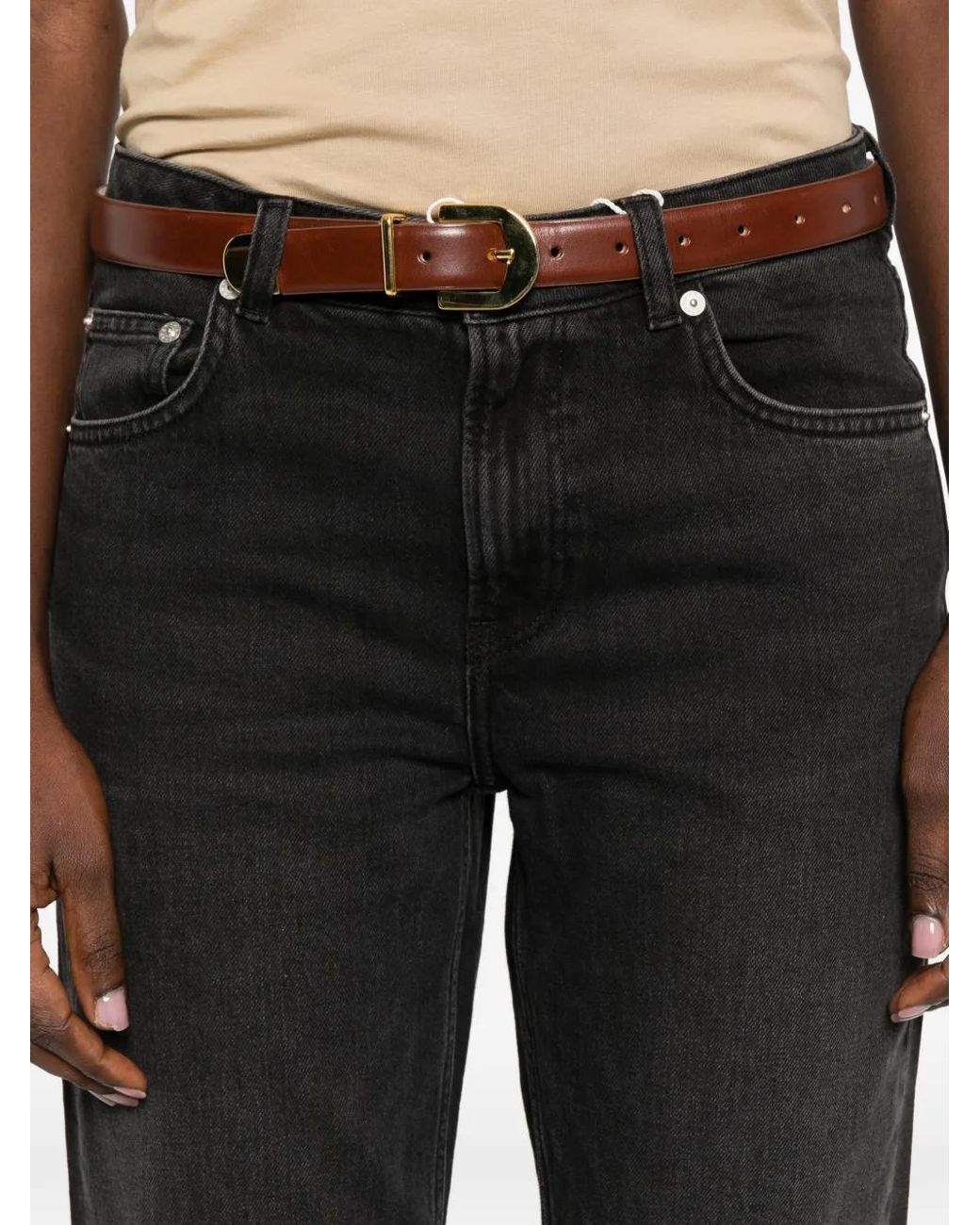 Gant Black Button-Up Jeans