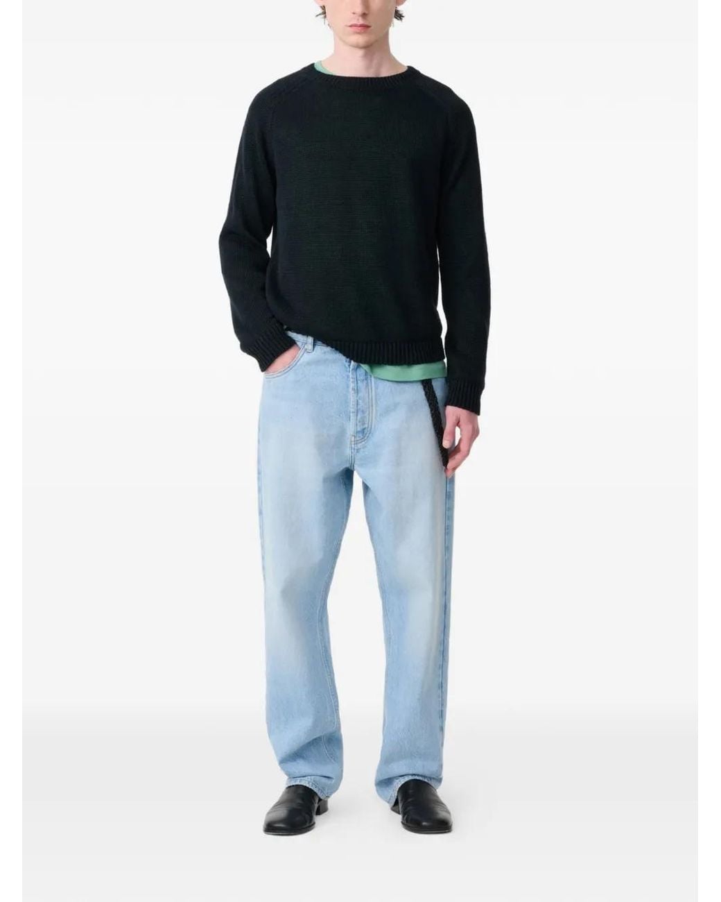 Studio Nicholson Blue Riso Jeans for men