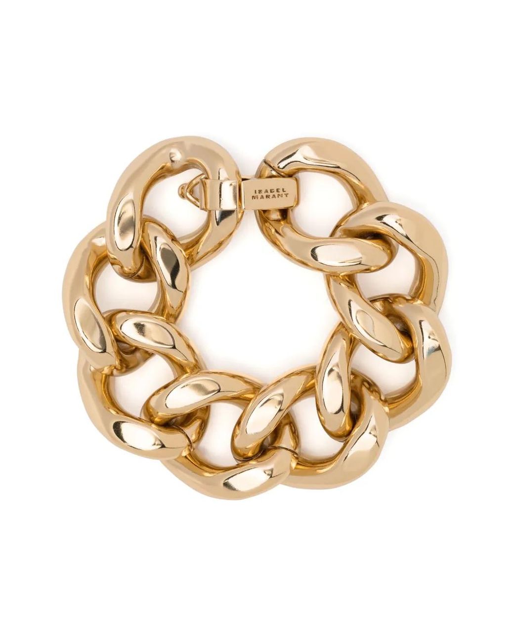 Bracciale A Catena Links di Isabel Marant in Metallic