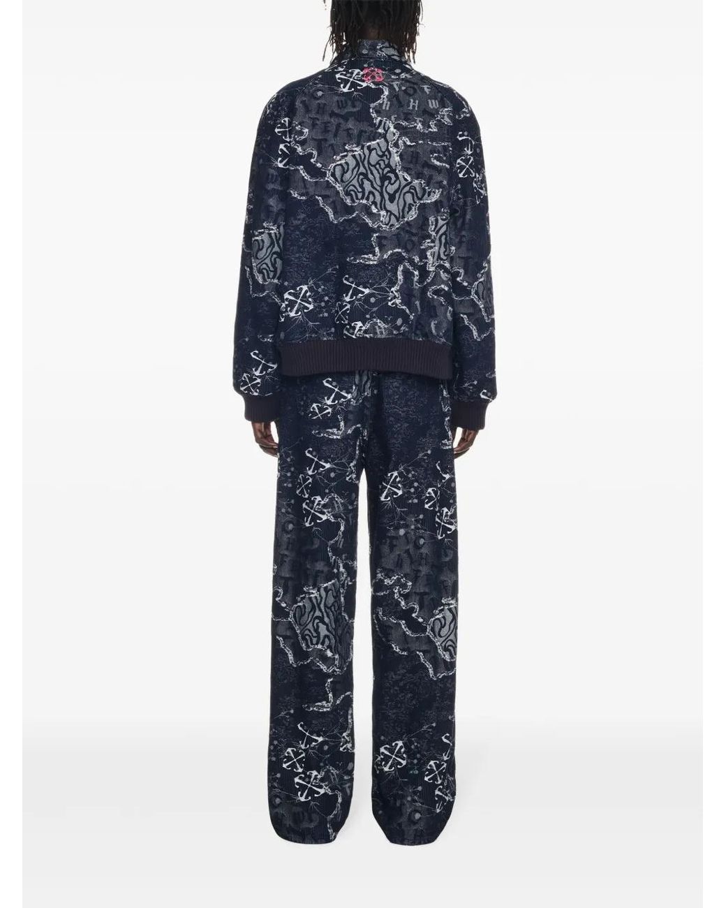 Off-White c/o Virgil Abloh Blue Off- Jeans for men