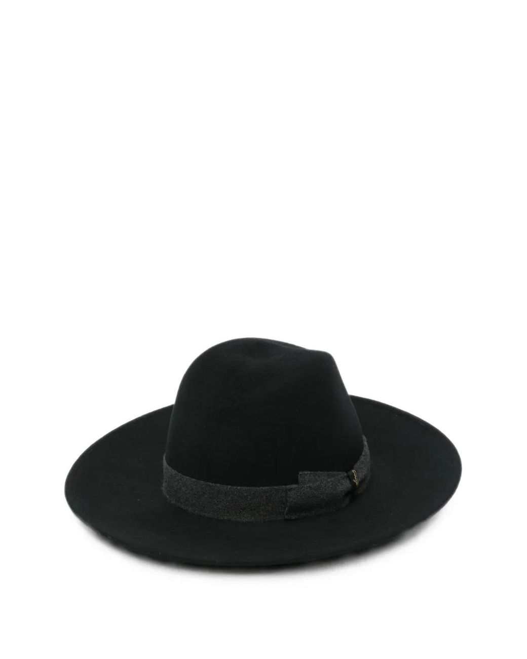 Borsalino Black Deva Wool Hat