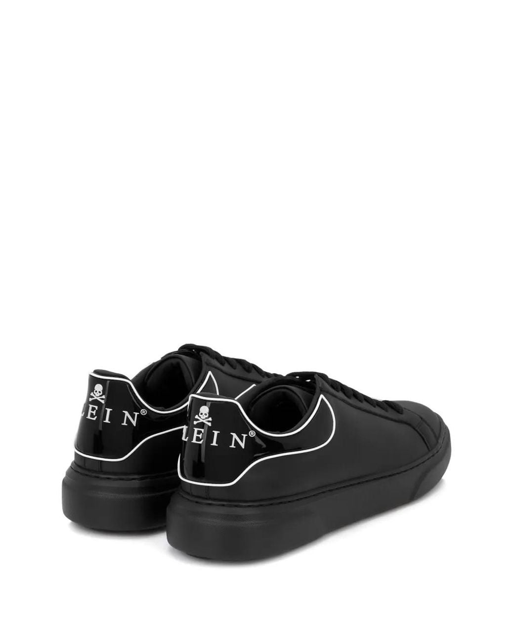 Philipp Plein Black Big Bang Runner Sneakers