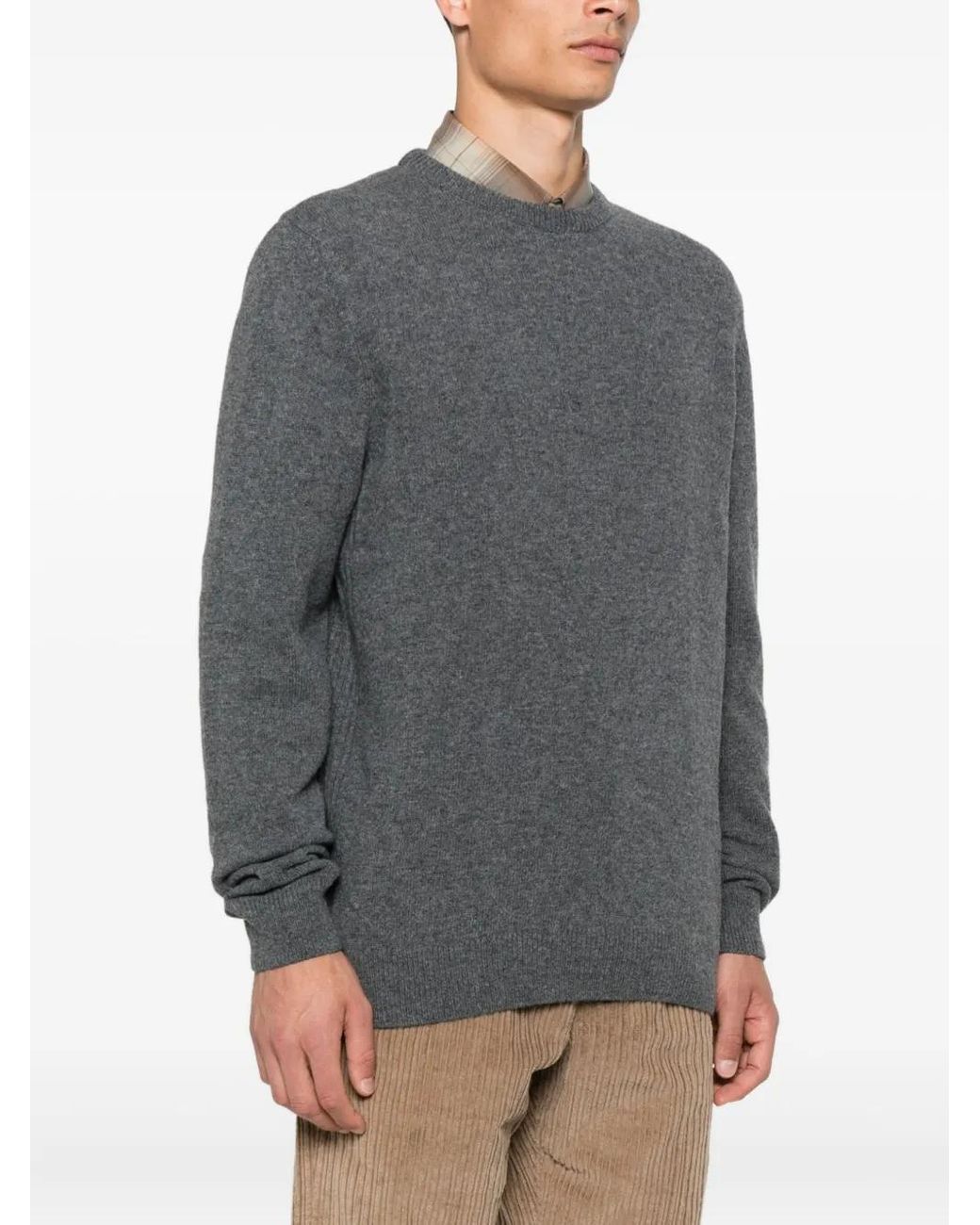 Pull À Col Rond Barbour pour homme en coloris Gray