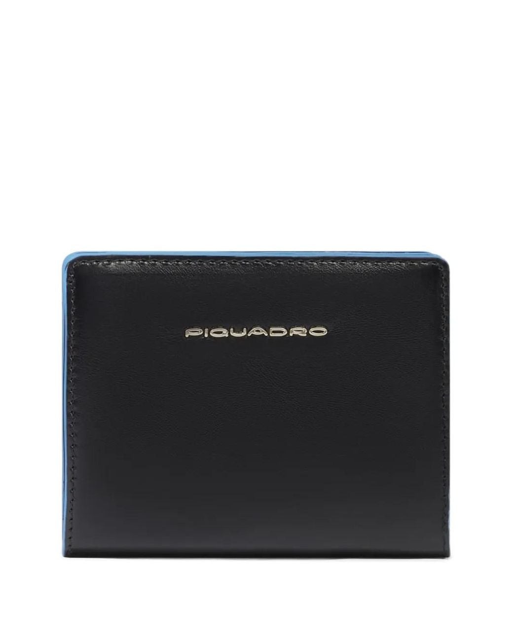 Piquadro Black Leather Wallet