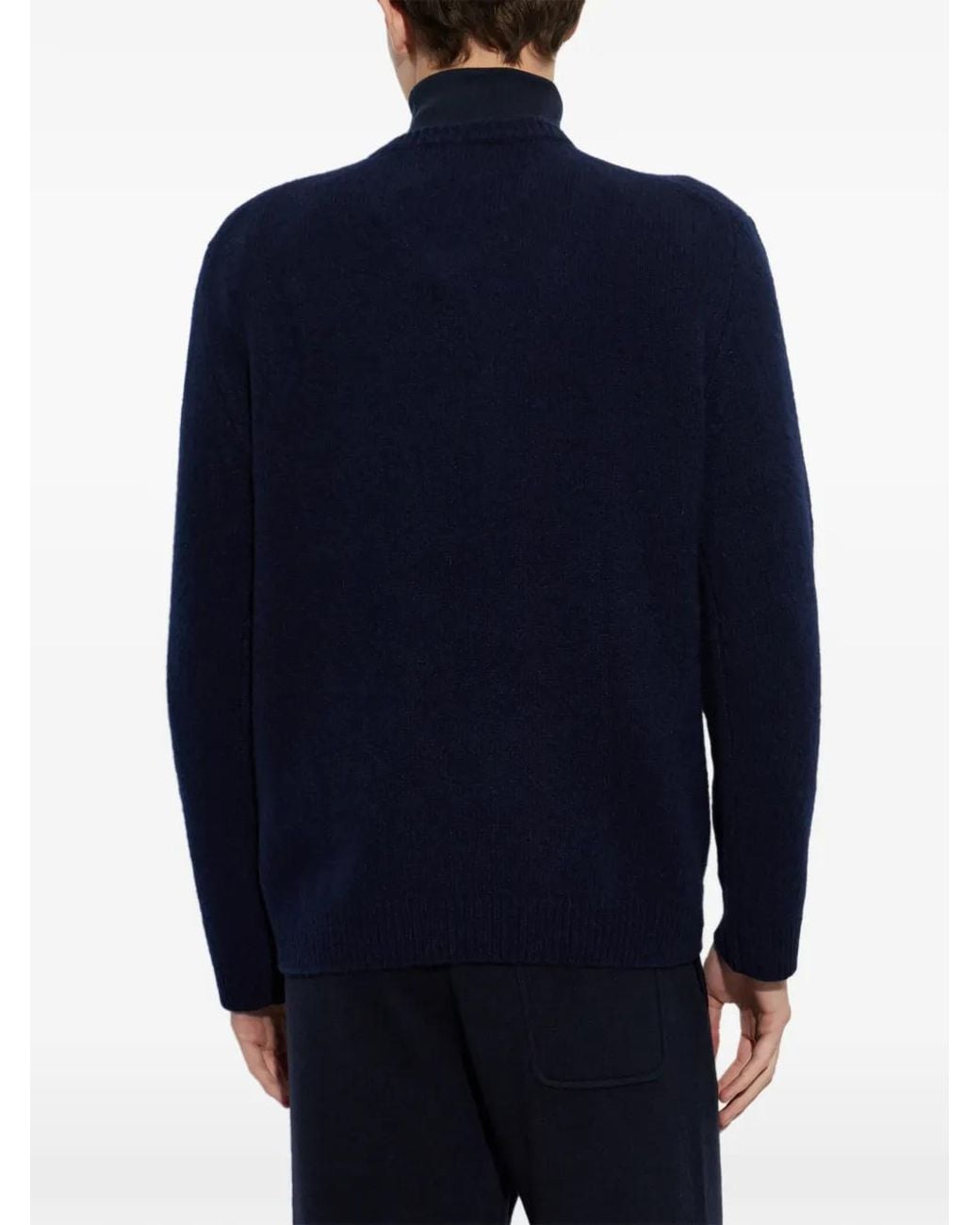 Lisa Yang Blue Baxter Sweater for men