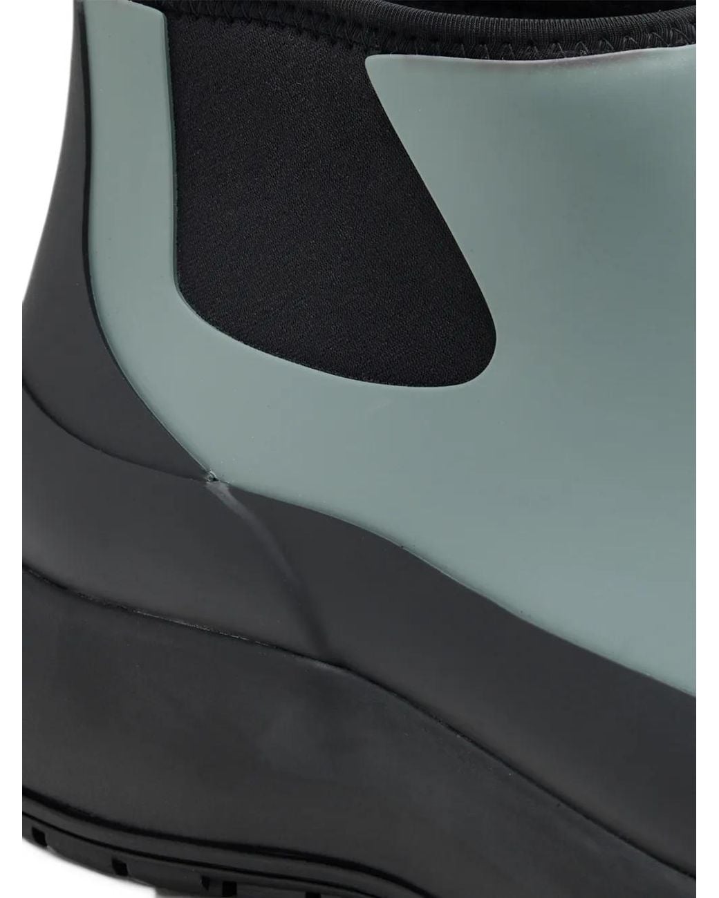 Rains Black Mirage Rubber Ankle Boots for men