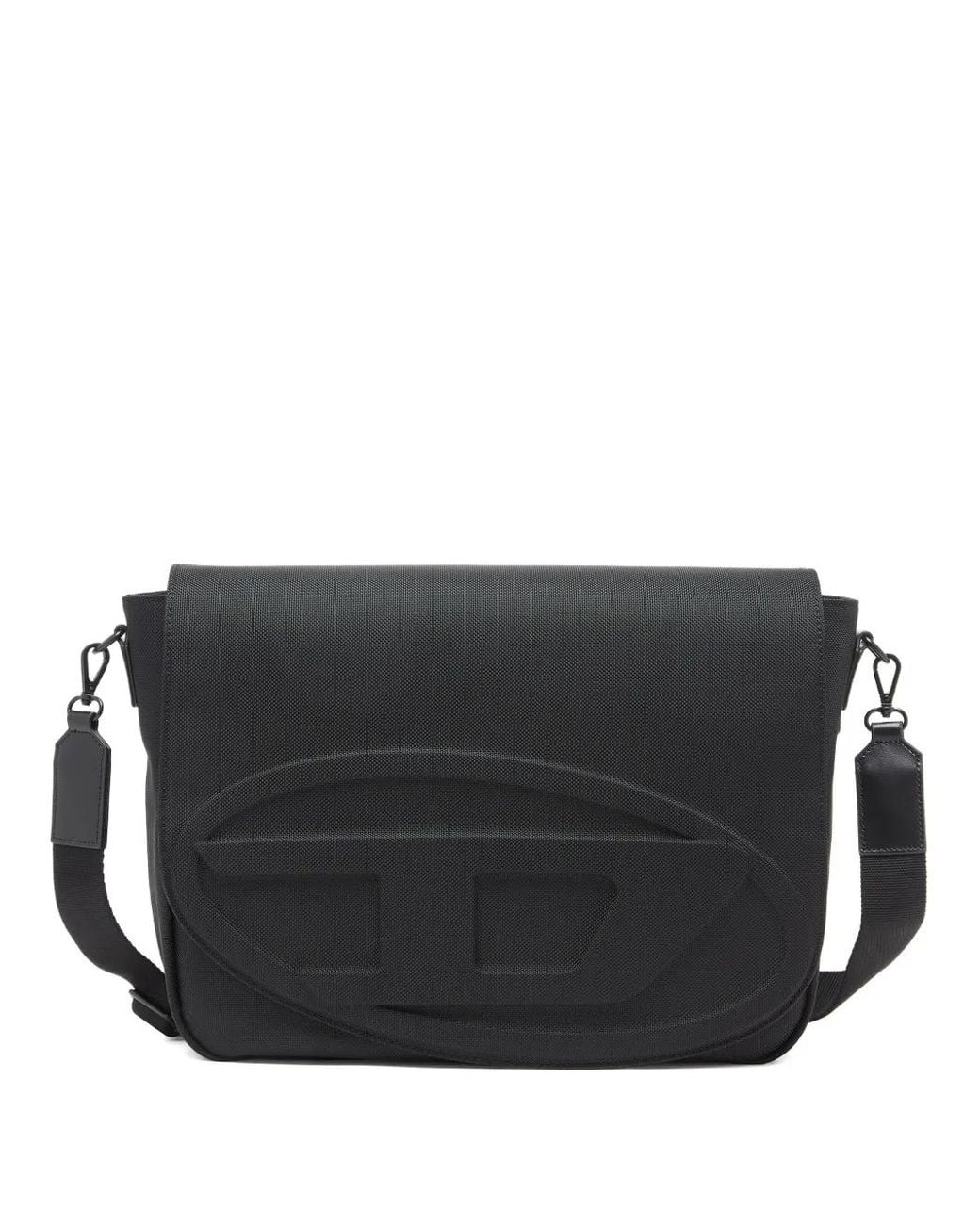 DIESEL Black 1Dr-Messenger Bag for men