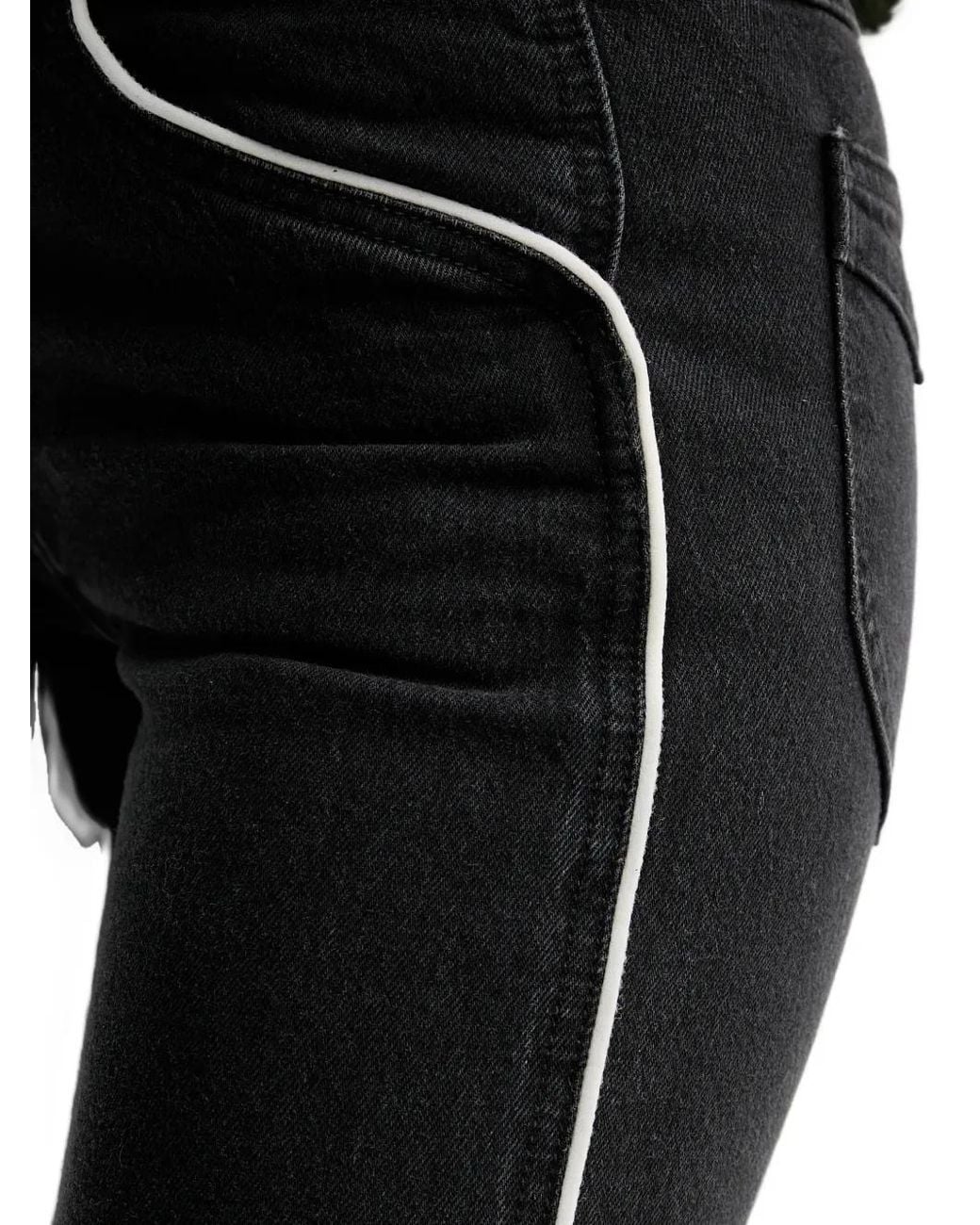 Levi's Black Side-Stripe Jeans