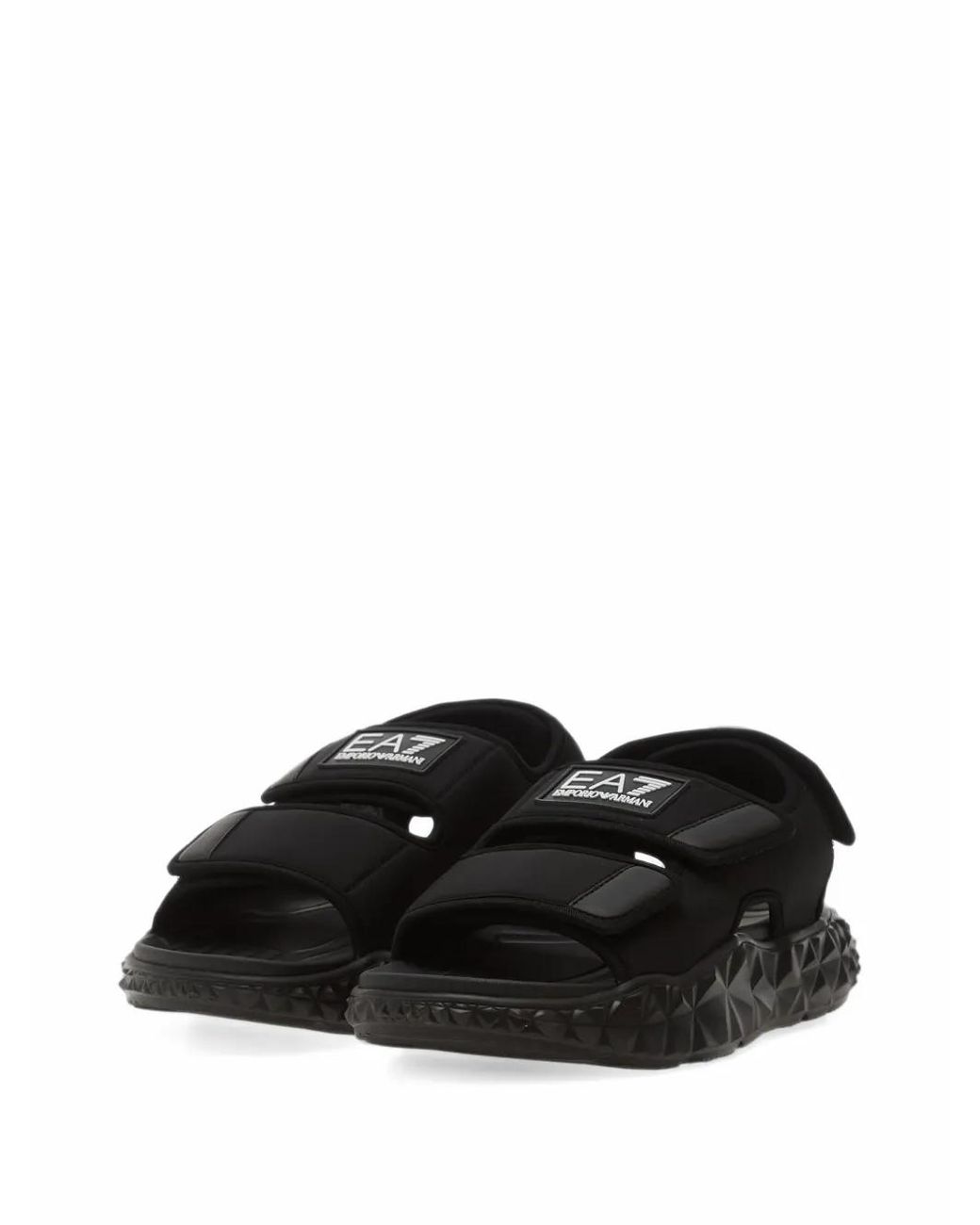 EA7 Black Kombat Sandal