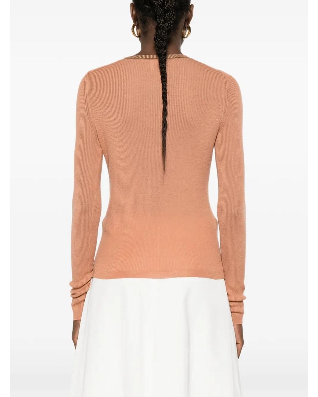 Chloé Pink Long-Sleeve T-Shirt