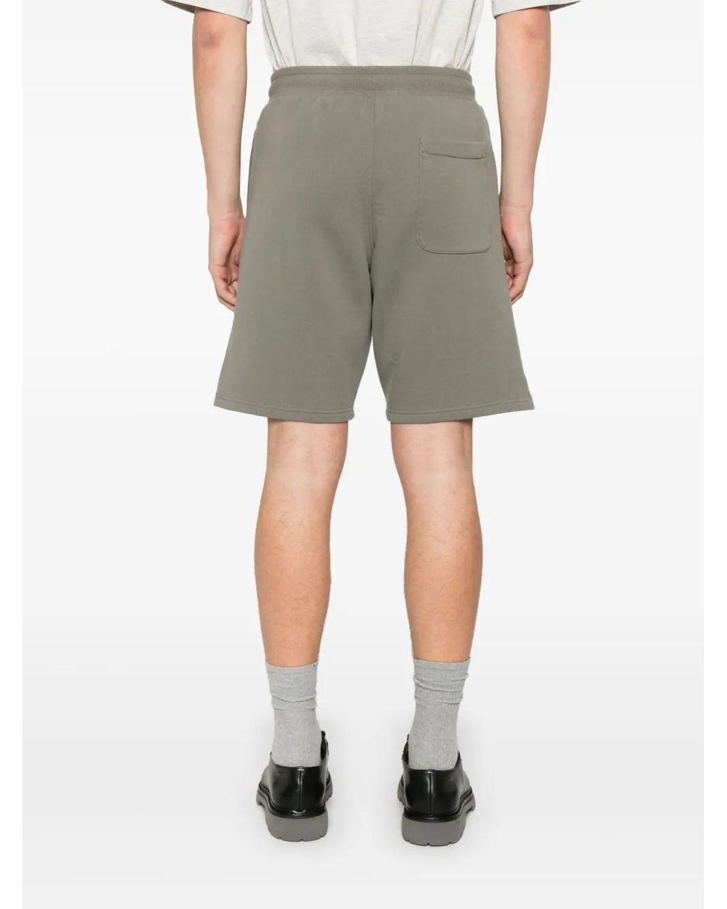 AMI Gray Nickel De Coeur Short for men