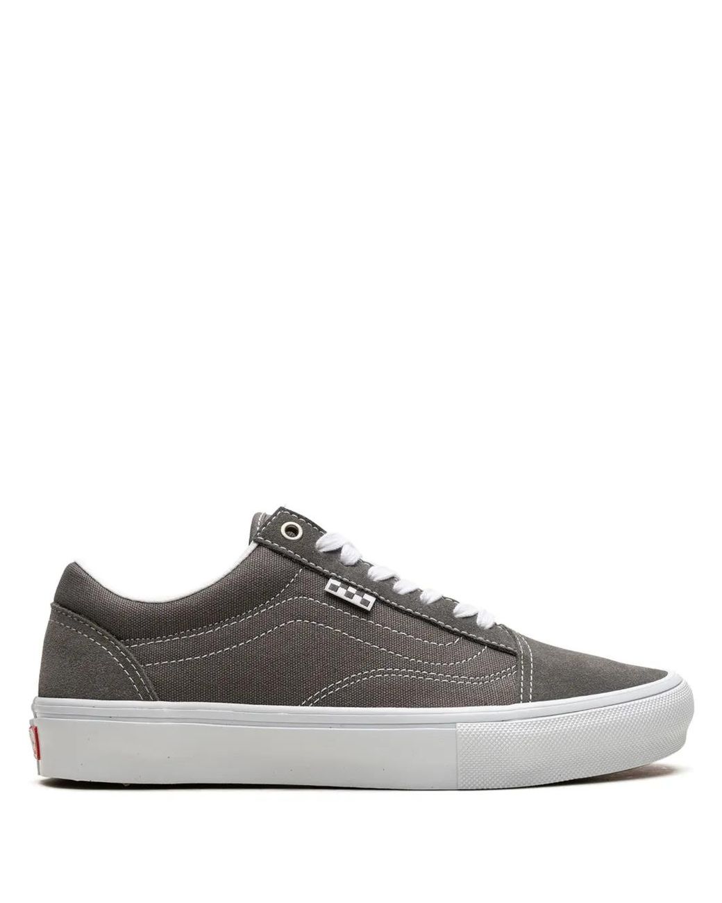 Vans Gray Skate Old Skool "Pewter/True" Sneakers