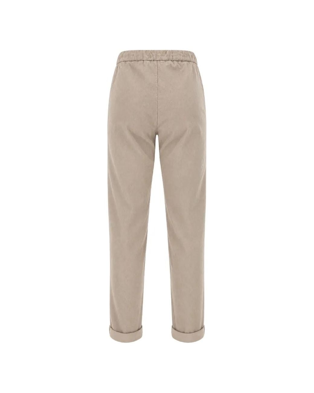 Panicale Natural Drawstring Trousers