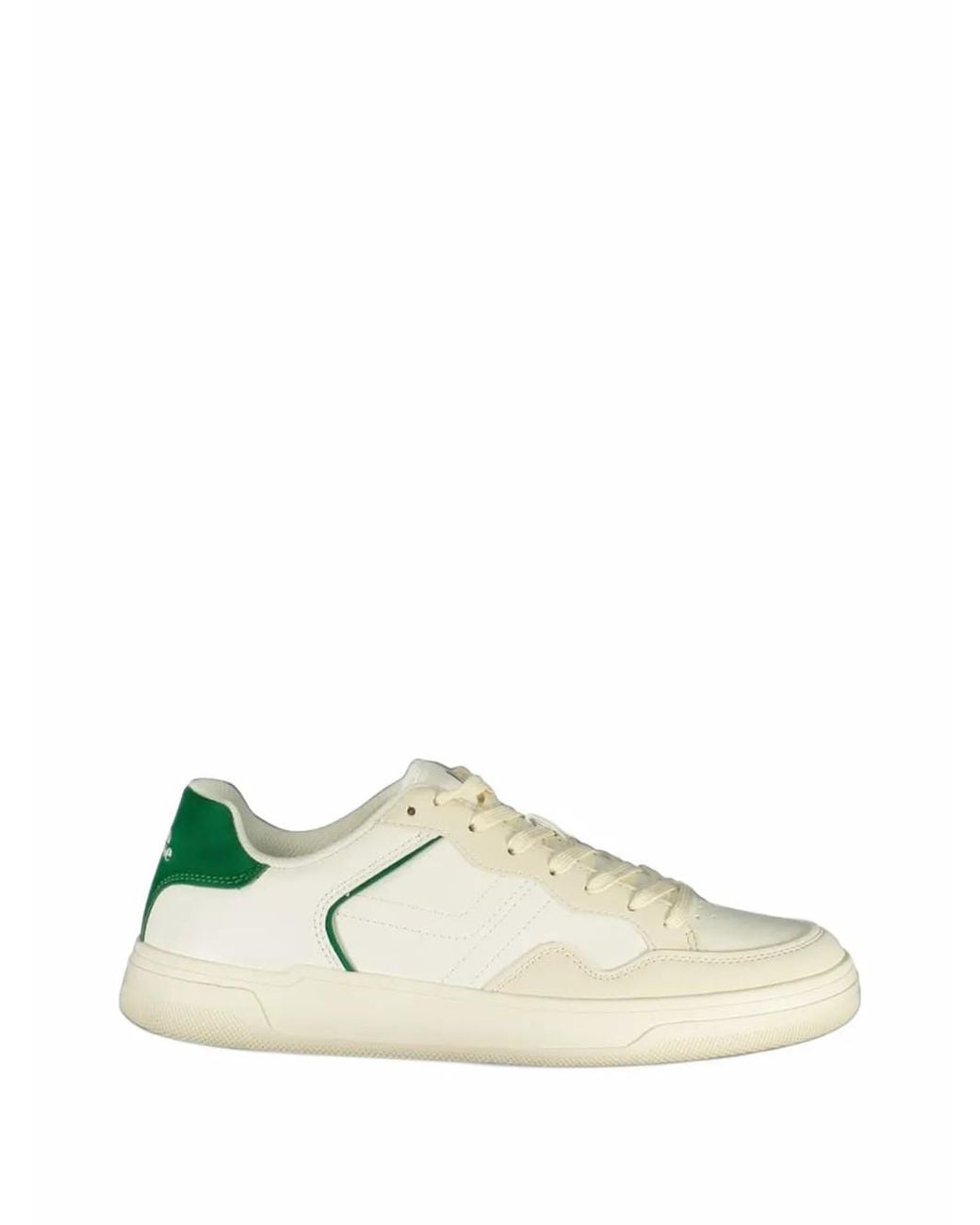 Ellesse White Logo-Patch Sneakers for men