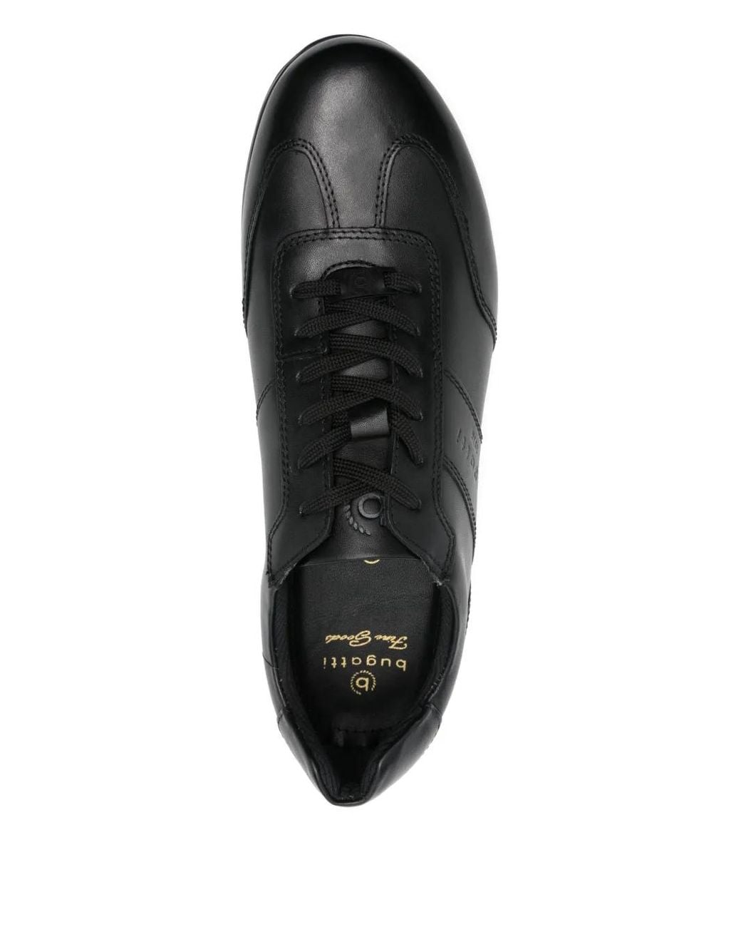 Sneakers Con Lacci di Bugatti in Black da Uomo