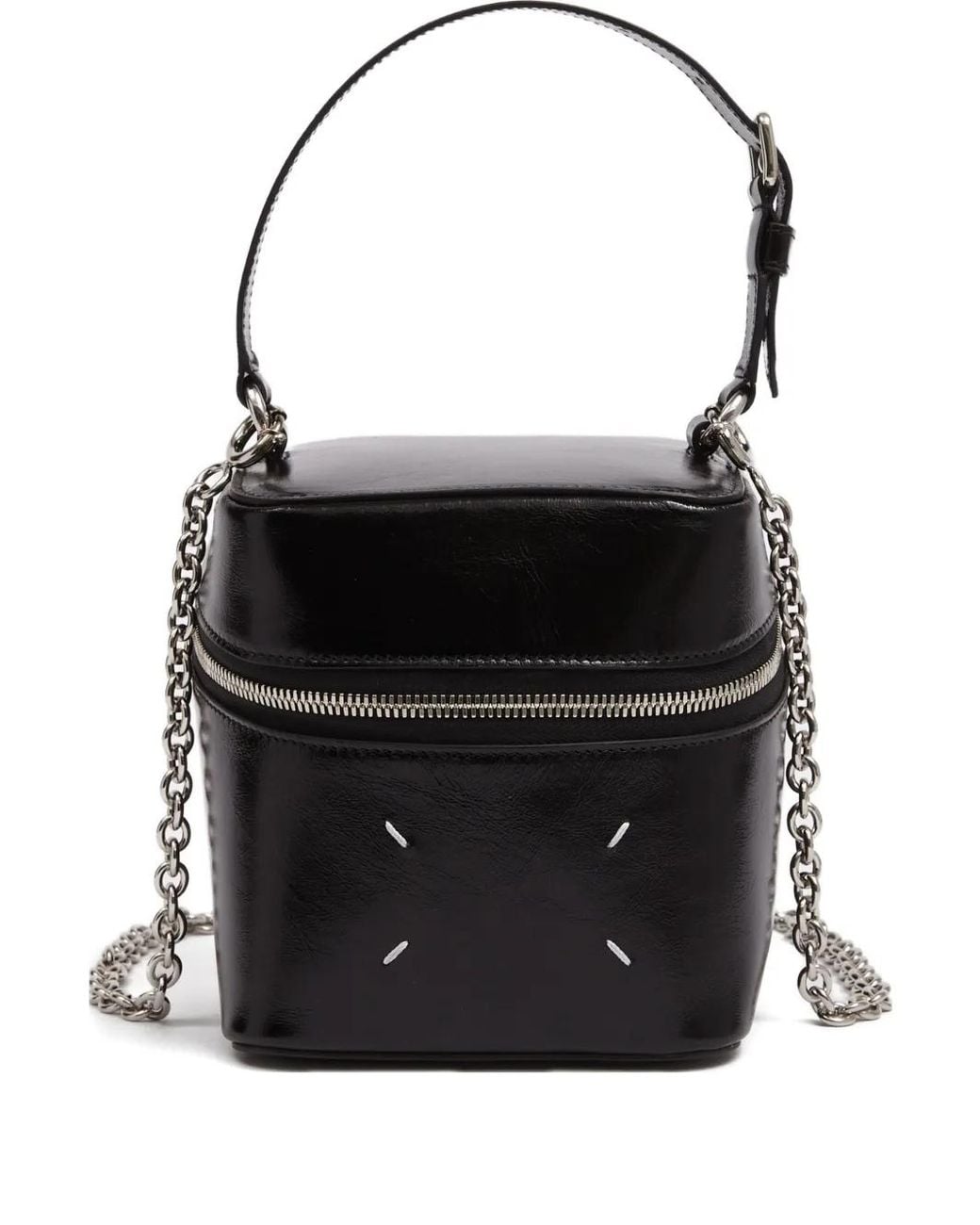 Maison Margiela Black Big Cube Clutch Bags