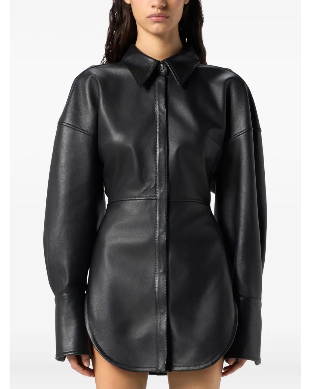 Blumarine Black Buttoned Shirt