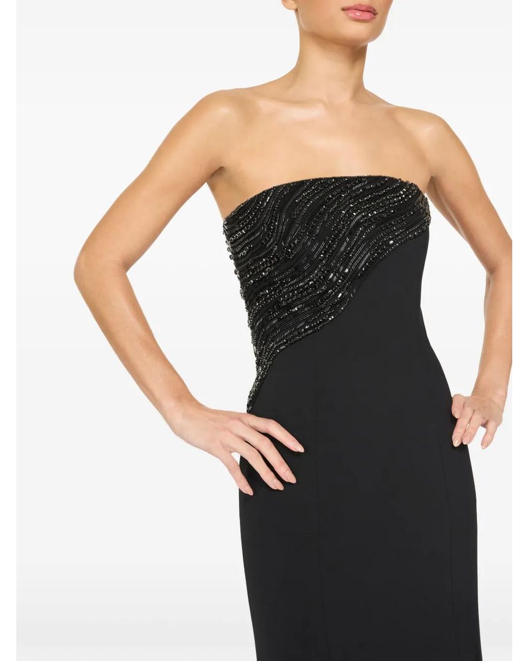 Jenny Packham Black Soyala Gown