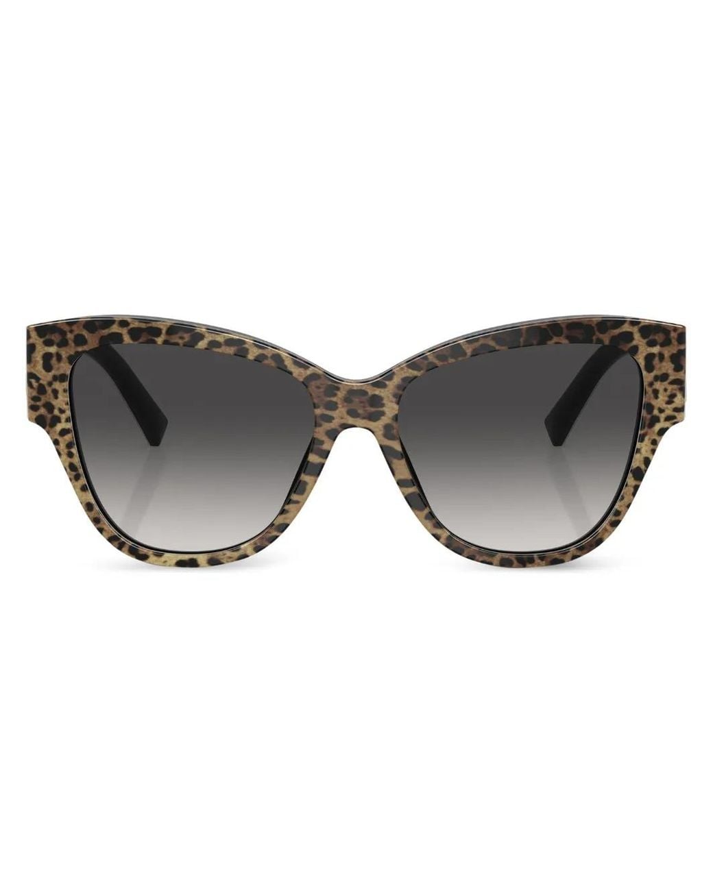Dolce & Gabbana Brown Butterfly-Frame Sunglasses