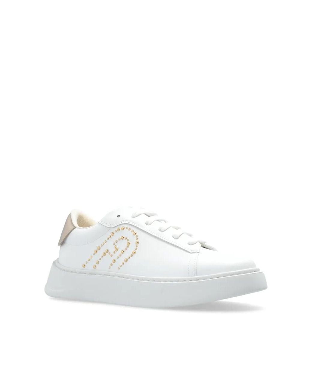 Furla White Logo-Embellished Sneakers