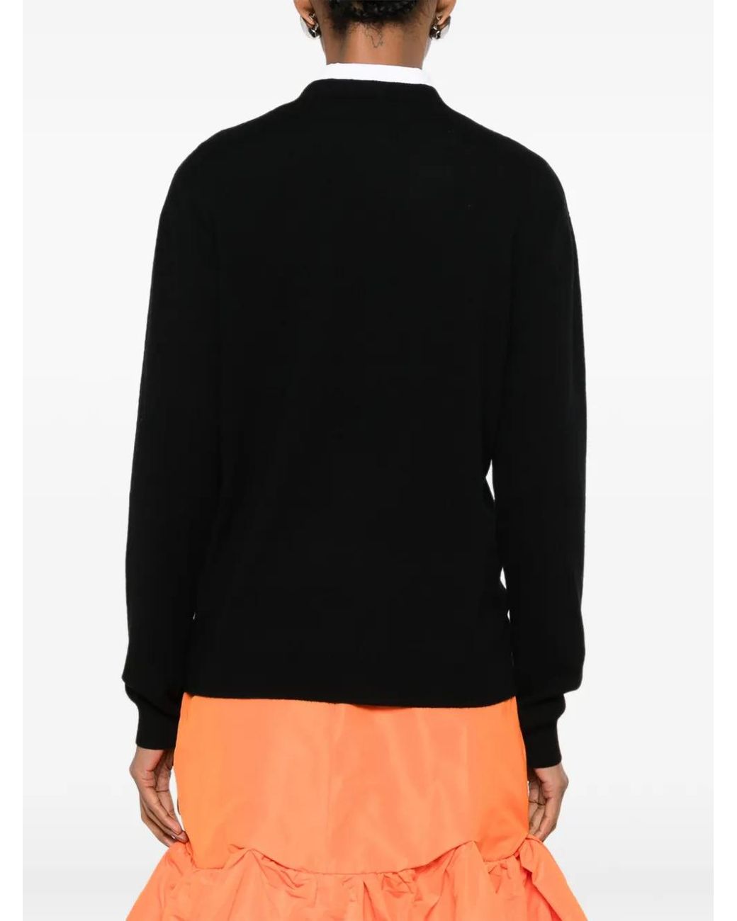 N°21 Black Logo-Plaque Sweater