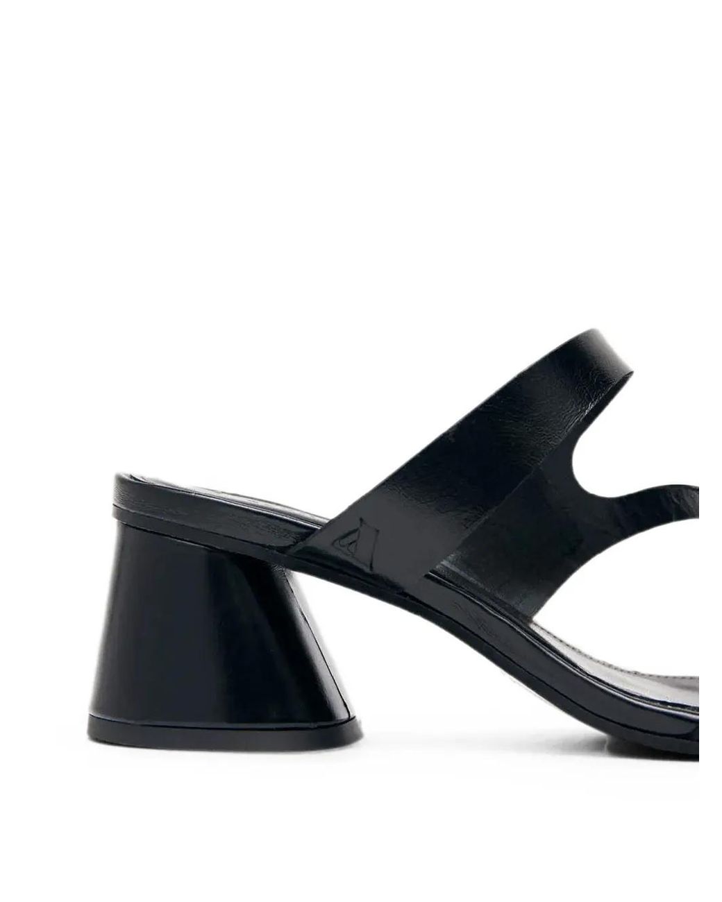 Alohas White Orielle Squared-Toe Block-Heel Sandals