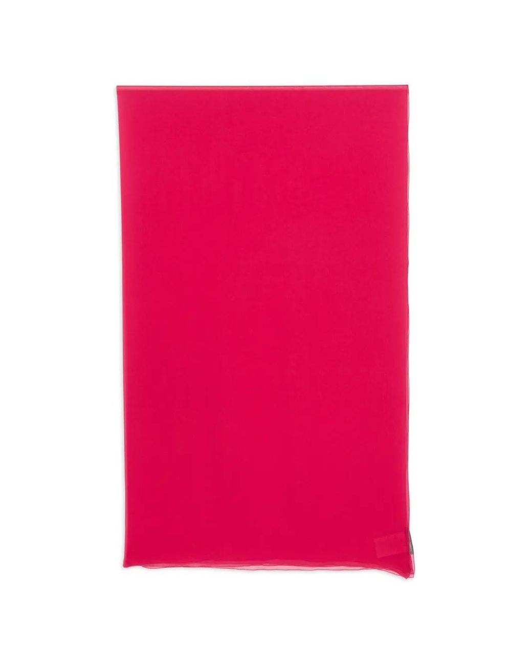 Alberta Ferretti Pink Écharpe À Design Rectangulaire