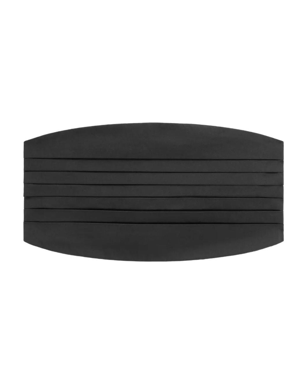 Dolce & Gabbana Black Pleated Cummerbund for men